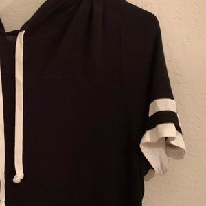 Stylish and comfortable hooded lounge dress!